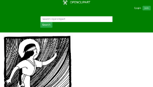 openclipart圖庫：On the Brink