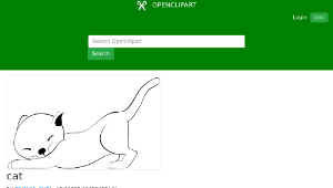 openclipart圖庫：cat -資源代表圖