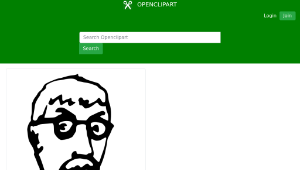 openclipart圖庫：Sarrazin, Halt's Maul!