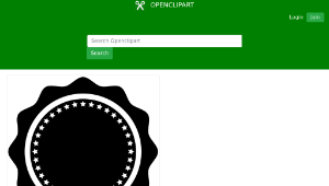 openclipart圖庫：Simple Award Ribbon