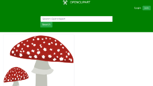 openclipart圖庫：Mushrooms 4-資源代表圖