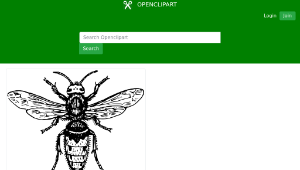 openclipart圖庫：Hornet縮圖