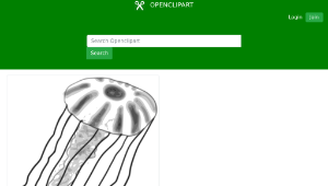 openclipart圖庫：Jellyfish縮圖