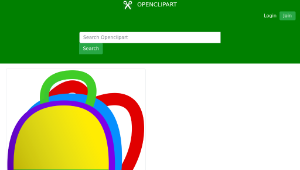 openclipart圖庫：Kids Backpack-資源代表圖