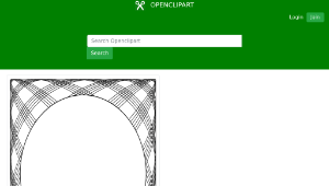 openclipart圖庫：Net Border 02-資源代表圖