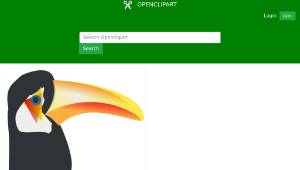 openclipart圖庫：toucan toco縮圖