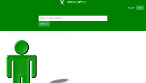 openclipart圖庫：shadow man縮圖