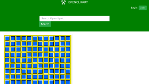 openclipart圖庫：Optical Illusion 3縮圖