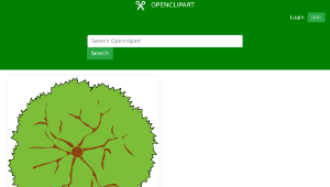 openclipart圖庫：tree-05縮圖
