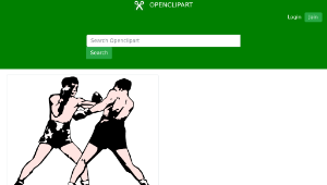 openclipart圖庫：Boxers縮圖