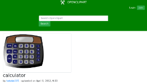 openclipart圖庫：calculator-資源代表圖