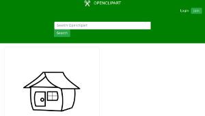 openclipart圖庫：letra C de casa-資源代表圖