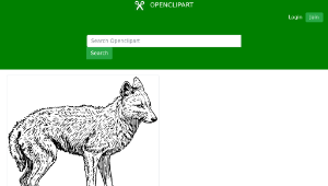 openclipart圖庫：jackal縮圖
