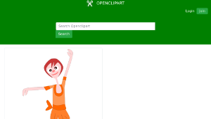 openclipart圖庫：Ballerina縮圖