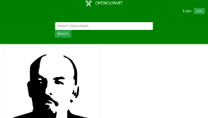 openclipart圖庫：Lenin-資源代表圖