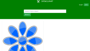 openclipart圖庫：Flower-資源代表圖