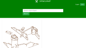 openclipart圖庫：RPG map symbols Ruins 2-資源代表圖
