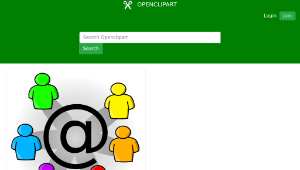 openclipart圖庫：Mailing List Icon-資源代表圖