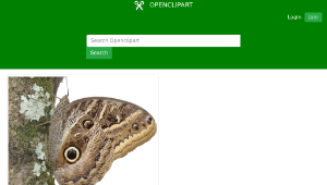 openclipart圖庫：Caligo beltrao縮圖