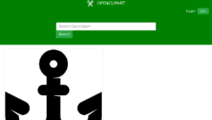 openclipart圖庫：Anchor-資源代表圖