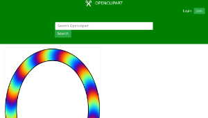 openclipart圖庫：Colourful frame-資源代表圖