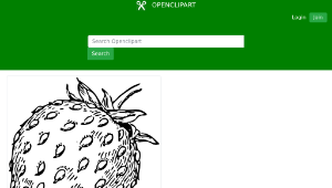 openclipart圖庫：strawberry 1-資源代表圖