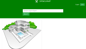 openclipart圖庫：villa縮圖