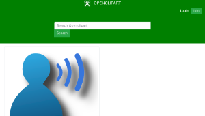 openclipart圖庫：voice-資源代表圖