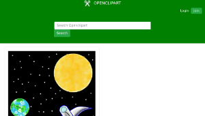 openclipart圖庫：DailySketch: Space (Daily Sketch challenge)