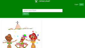 openclipart圖庫：CARNAVAL NO RIO-資源代表圖
