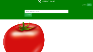 openclipart圖庫：Vector Tomato-資源代表圖