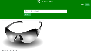 openclipart圖庫：sunglasses縮圖