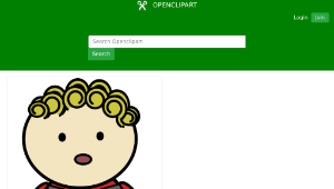 openclipart圖庫：Person 6縮圖