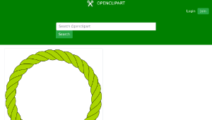 openclipart圖庫：circular cord縮圖
