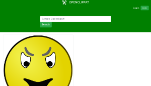 openclipart圖庫：Evil Smiley-資源代表圖