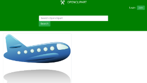 openclipart圖庫：Aircraft縮圖