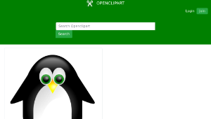 openclipart圖庫：Penguin-資源代表圖