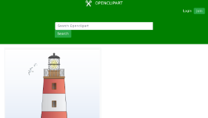 openclipart圖庫：Lighthouse縮圖
