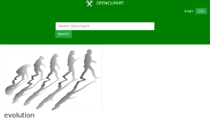 openclipart圖庫：evolution縮圖