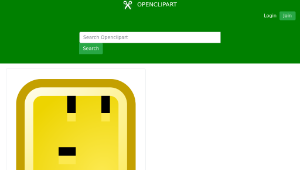 openclipart圖庫：Pondering face-資源代表圖