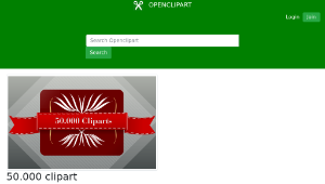 openclipart圖庫：50.000 clipart-資源代表圖