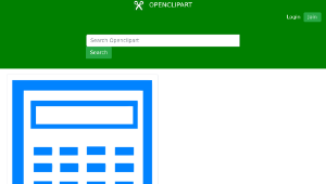 openclipart圖庫：Calculator Icon-資源代表圖
