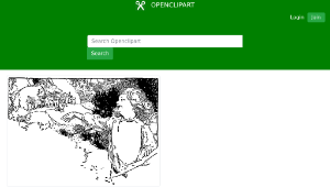 openclipart圖庫：a child among wolves縮圖