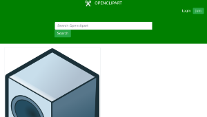 openclipart圖庫：isometric loudspeaker縮圖