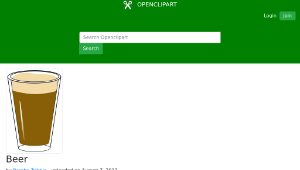 openclipart圖庫：Beer-資源代表圖