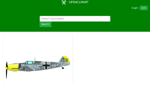 openclipart圖庫：ME-109-資源代表圖