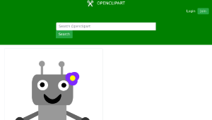 openclipart圖庫：Robo Girl-資源代表圖