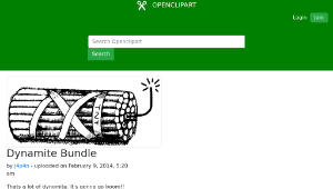 openclipart圖庫：Dynamite Bundle-資源代表圖