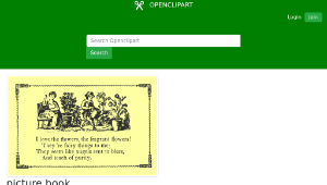 openclipart圖庫：picture book