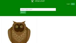 openclipart圖庫：Owl-資源代表圖